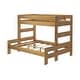 preview thumbnail 24 of 26, Max and Lily Farmhouse Twin XL over Queen Bunk Bed