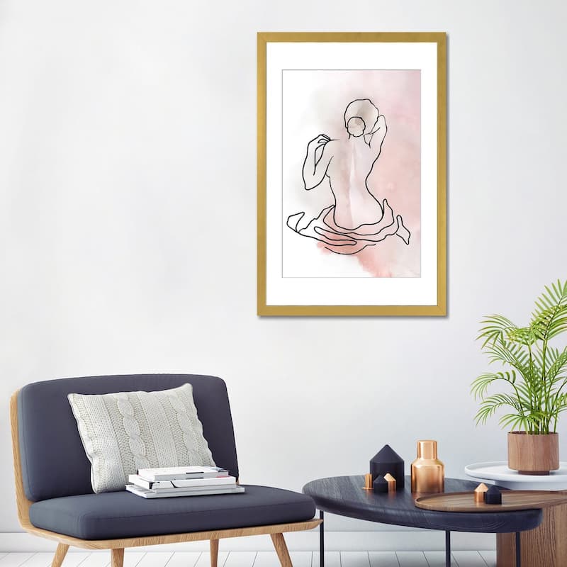 iCanvas "Figure Sketch II" by Carol Robinson