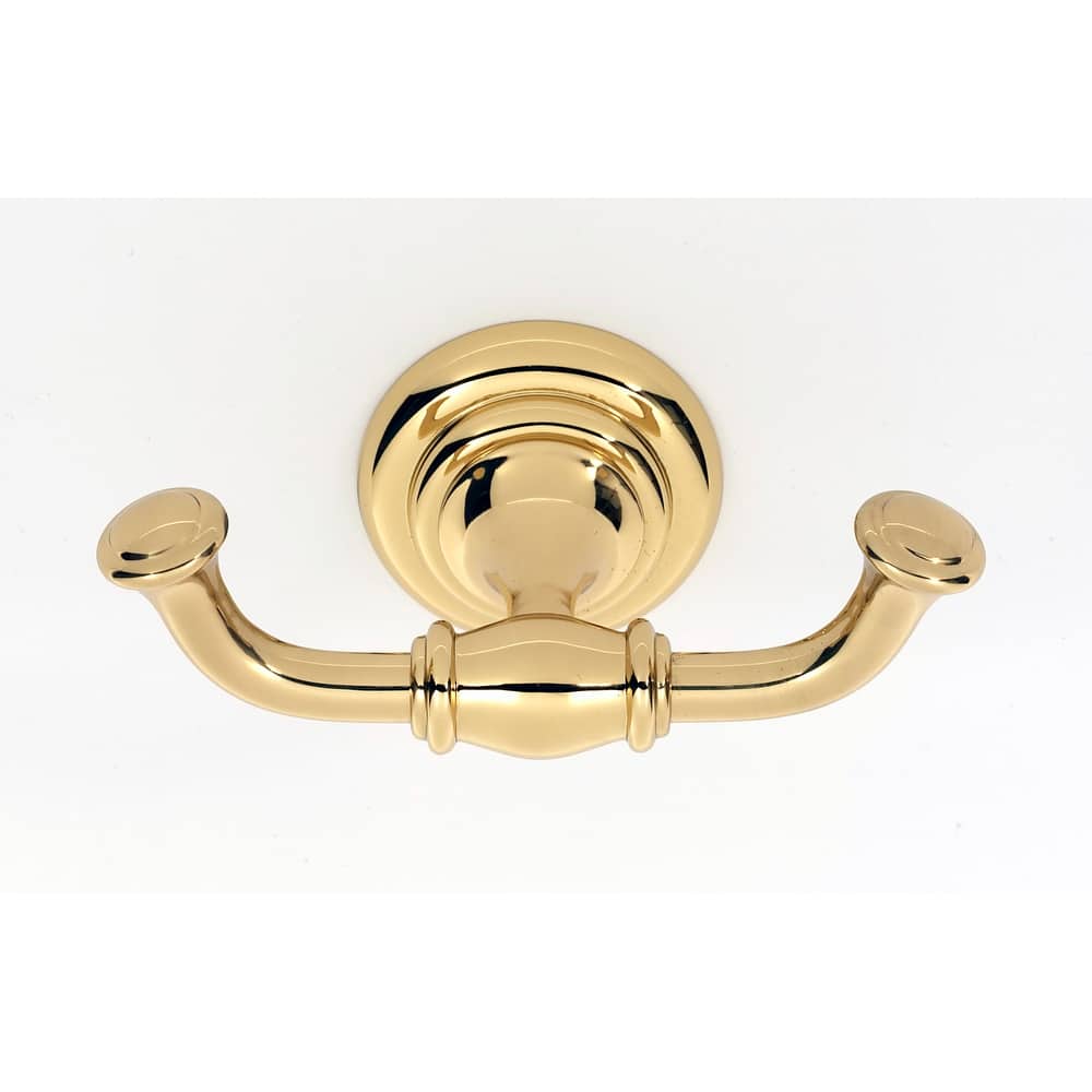 Alno Charlies Traditional Double Bathroom Towel Robe Hook