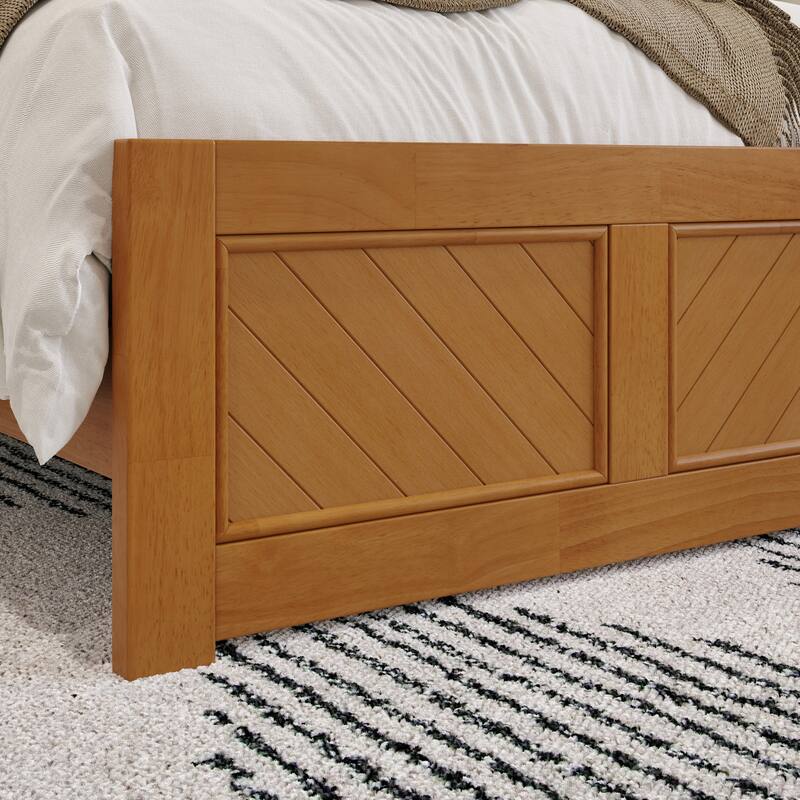 Canyon Foundation Bed Frame with Matching Footboard