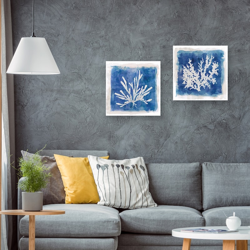 Coastal Washes Shell III, Coastal Washes Shell IV by Carol Robinson Canvas Art Prints