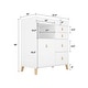 preview thumbnail 7 of 33, Versatile Nursery Changing Station with Ample Storage - White Dresser
