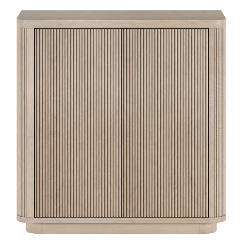 Easton 32" Wide Rectangular Fluted Accent Cabinet - 32" Wide