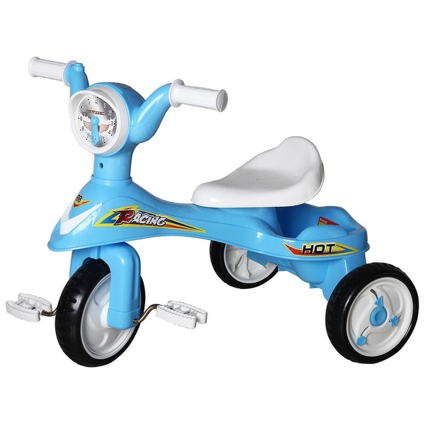 blue trike bike