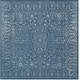 preview thumbnail 25 of 63, SAFAVIEH Handmade Glamour Sherita Modern Viscose Rug 6' Square - Grey/Blue - Square