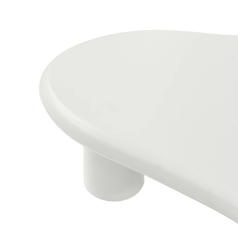 Exquisite Cloud-Shaped Modern Creative Coffee Table with Four Leg