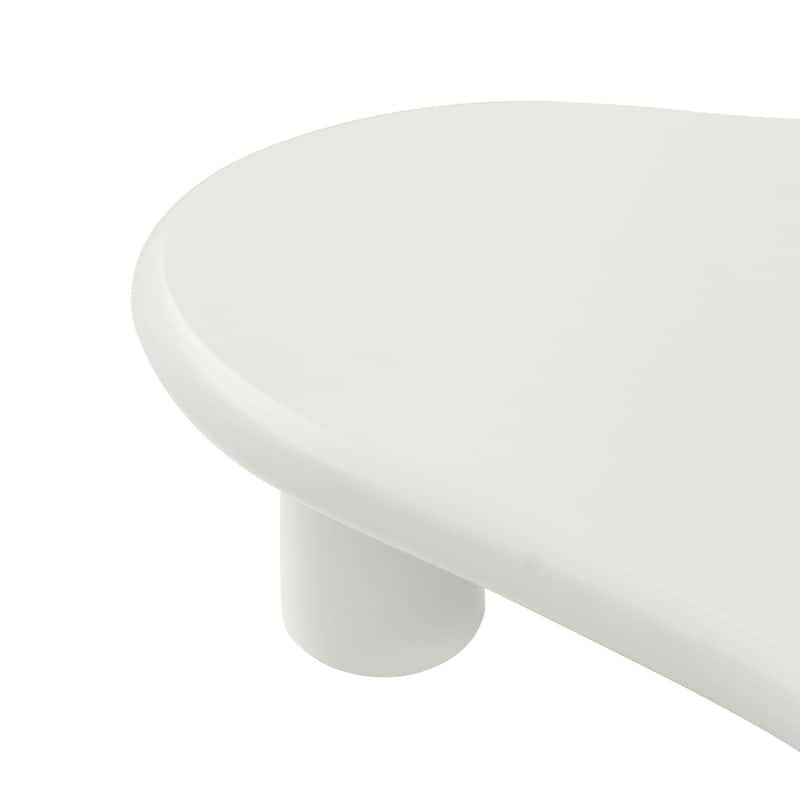 Irregular Shaped Coffee Table, Fashion Curved Coffee Table Sofa Low Table