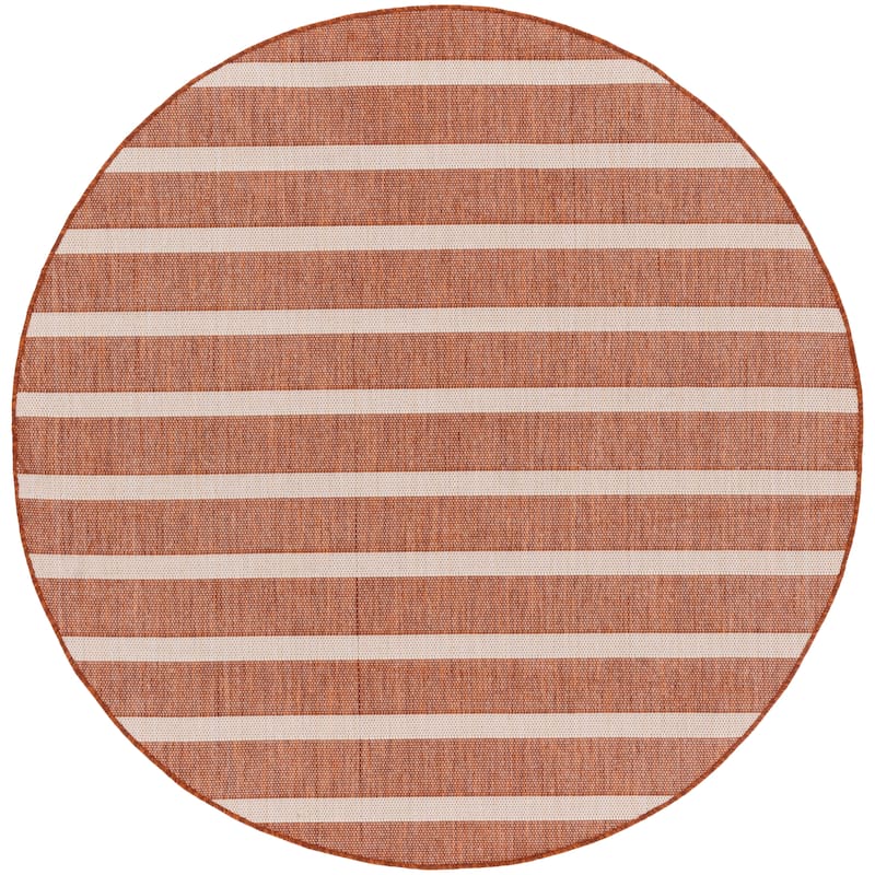Nourison Positano Indoor/Outdoor Striped Area Rug