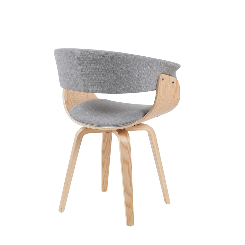 Carson Carrington Vamdrup Mid-Century Dining Chair with Bentwood Legs