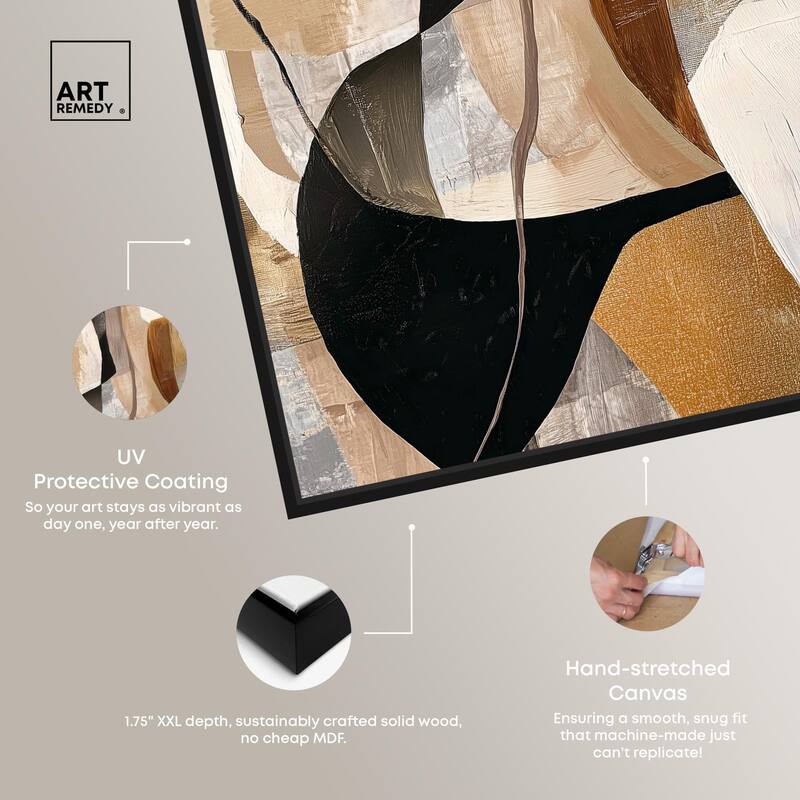 Tactile Depth I Canvas by Art Remedy