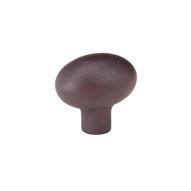 Emtek Rustic 1-3/4 Inch Oval Cabinet Knob