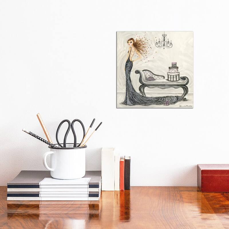 iCanvas "Fabulous Fabiana" by Bella Pilar Canvas Print - 12x12x1.5