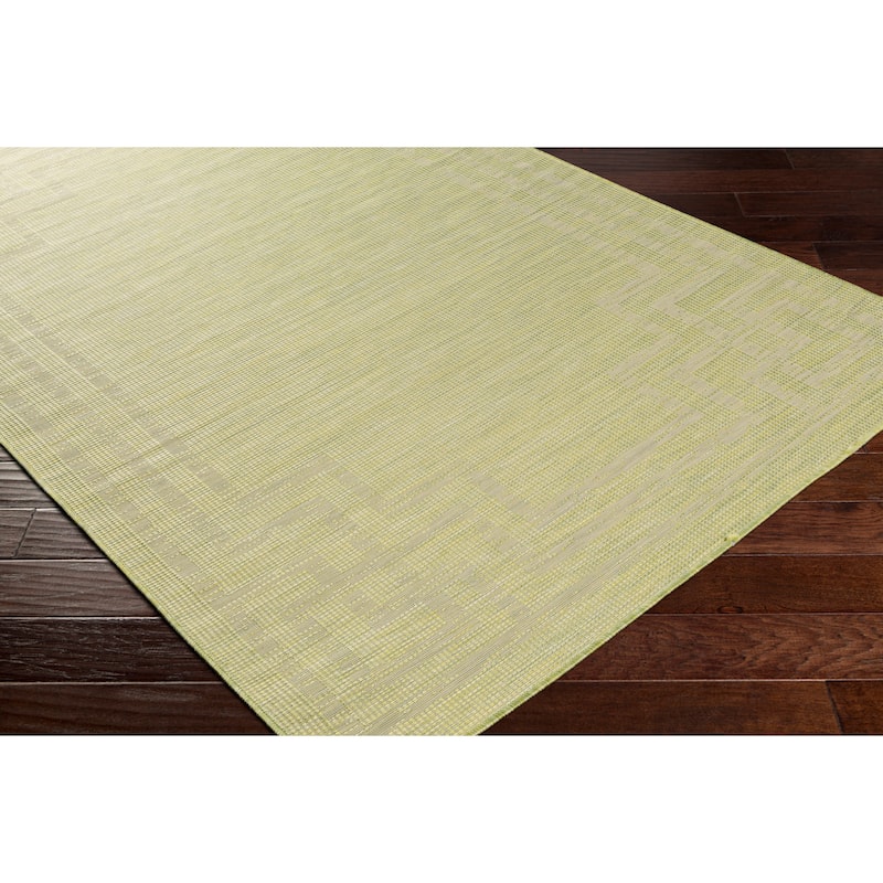 Livabliss Esana Traditional Border Outdoor Area Rug
