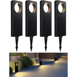 LED Low Voltage Pathway Lights, Anti Glare Walkway Lighting, 3000K Warm White - 4 Pack