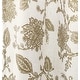 preview thumbnail 3 of 12, DriftAway Freda Jacobean Floral Window Curtain Valance Rod Pocket 2 Layers - 52" width x 14 " length