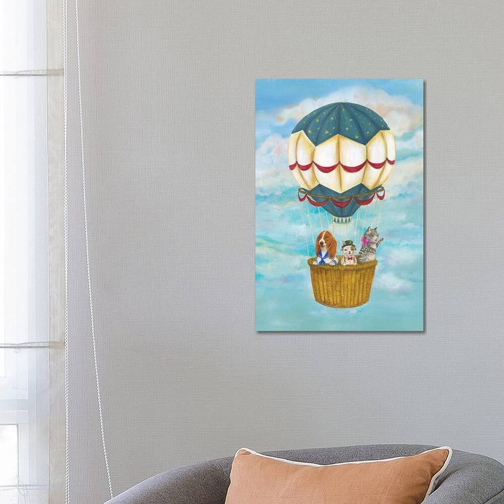 iCanvas "Up Up & Away" by Jahna Vashti Canvas Print