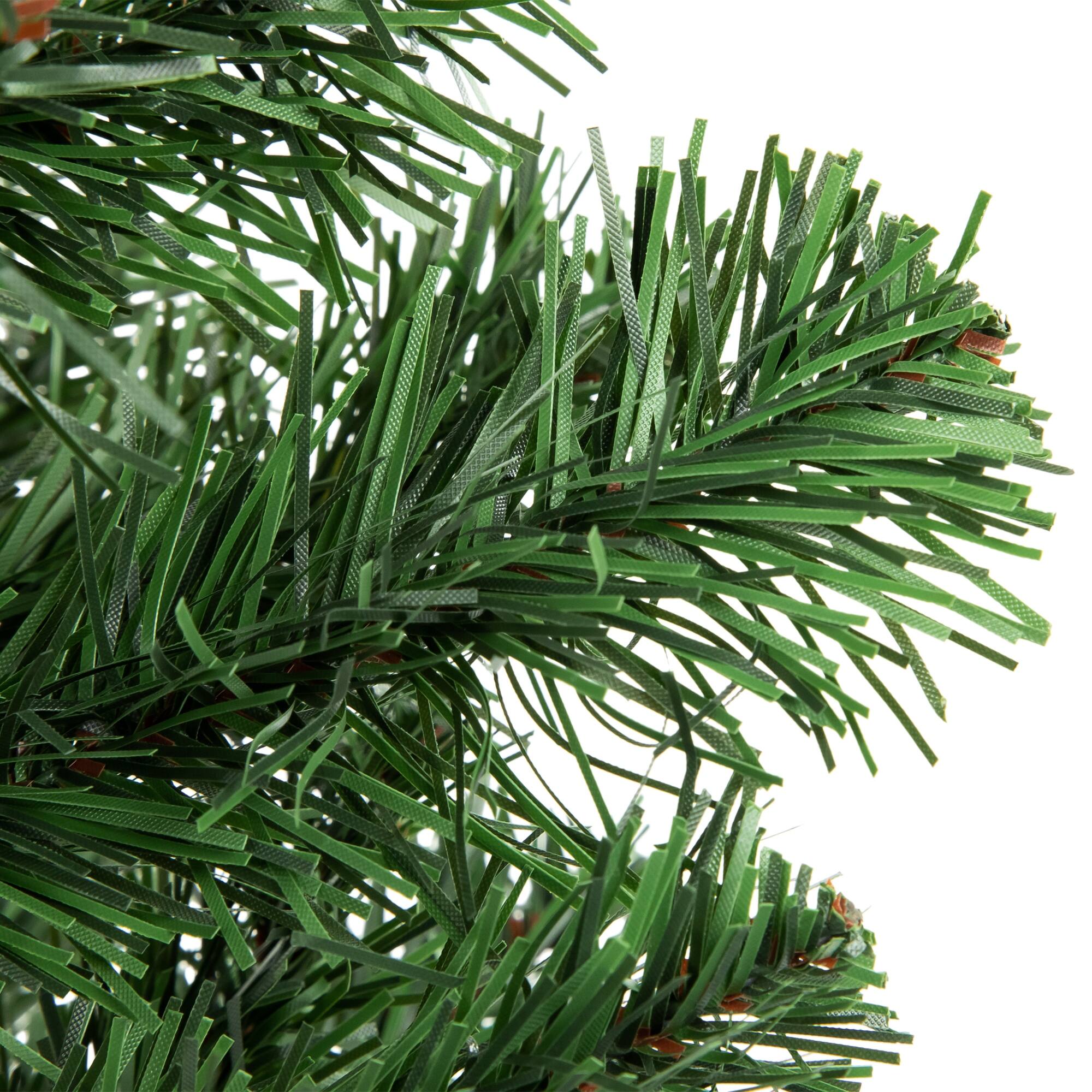 3' Medium Traditional Green Mini Pine Artificial Christmas Tree in ...
