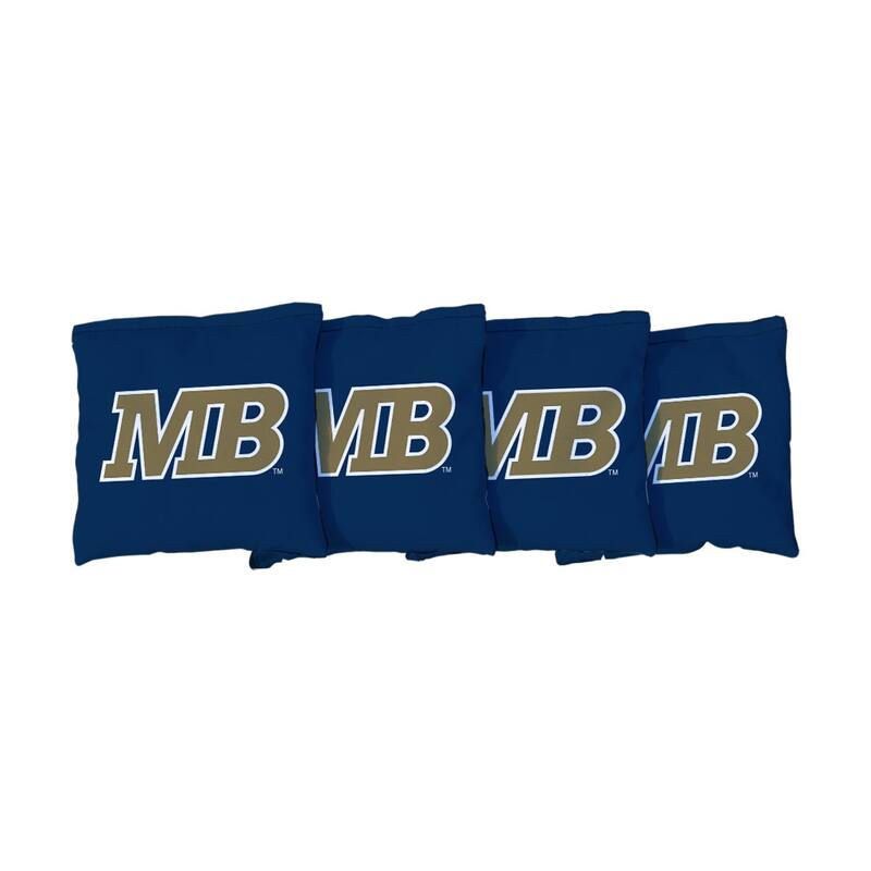 California State Monterey Bay Otters Blue Cornhole Bags - Corn Filled