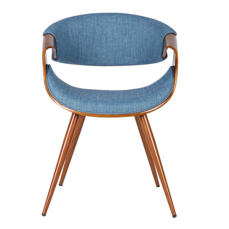 Carson Carrington Skibby Wood and Fabric Mid-century Dining Chair