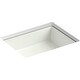 preview thumbnail 12 of 11, Kohler Verticyl 19-13/16" Rectangular Undermount Bathroom Sink with Dune
