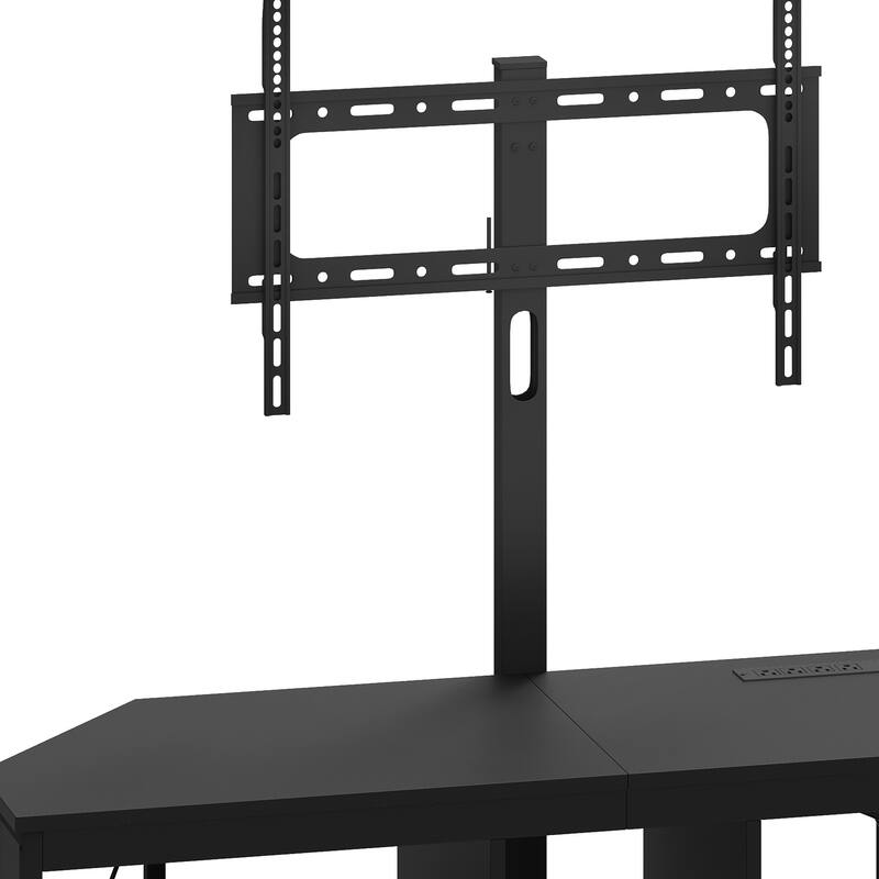 Moasis LED TV Stand with Mount for 32-70 inch TVs