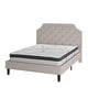 preview thumbnail 106 of 121, Tufted Platform Bed with 10 Inch Pocket Spring Mattress