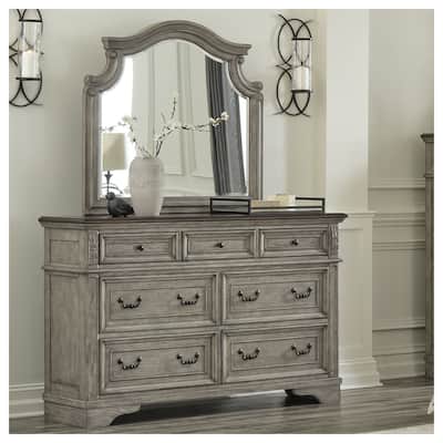 Signature Design by Ashley Lodenbay Gray/Brown Dresser and Mirror
