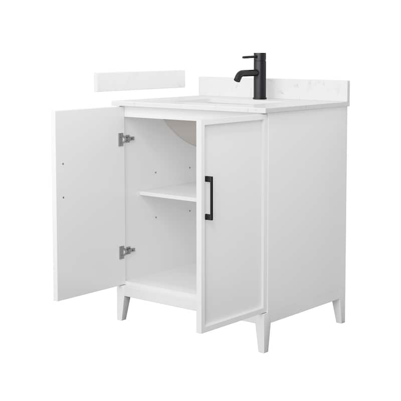 Elan 30-inch Single Vanity, Cultured Marble Top