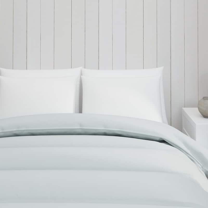 Laurel & Mayfair 300tc Cotton Sateen Down Alternative Comforter - Light Blue