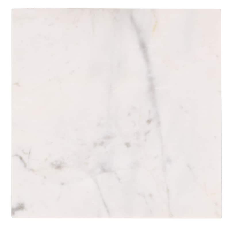 SAFAVIEH Home Warso Marble Side Table - 11"W x 11"D x 24"H