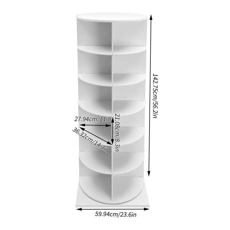 Rotating Free Standing Shoe Rack Shoe Organizer