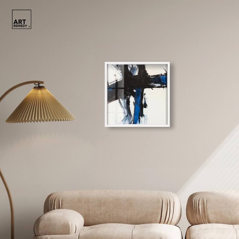 Blue Streak I Shadowbox by Art Remedy