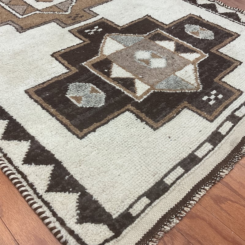 HERAT ORIENTAL Handmade Turkish Oushak Wool Runner - 3'10" x 11'3"