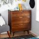 Middlebrook Mid-Century Solid Pine 3-Drawer Storage Chest