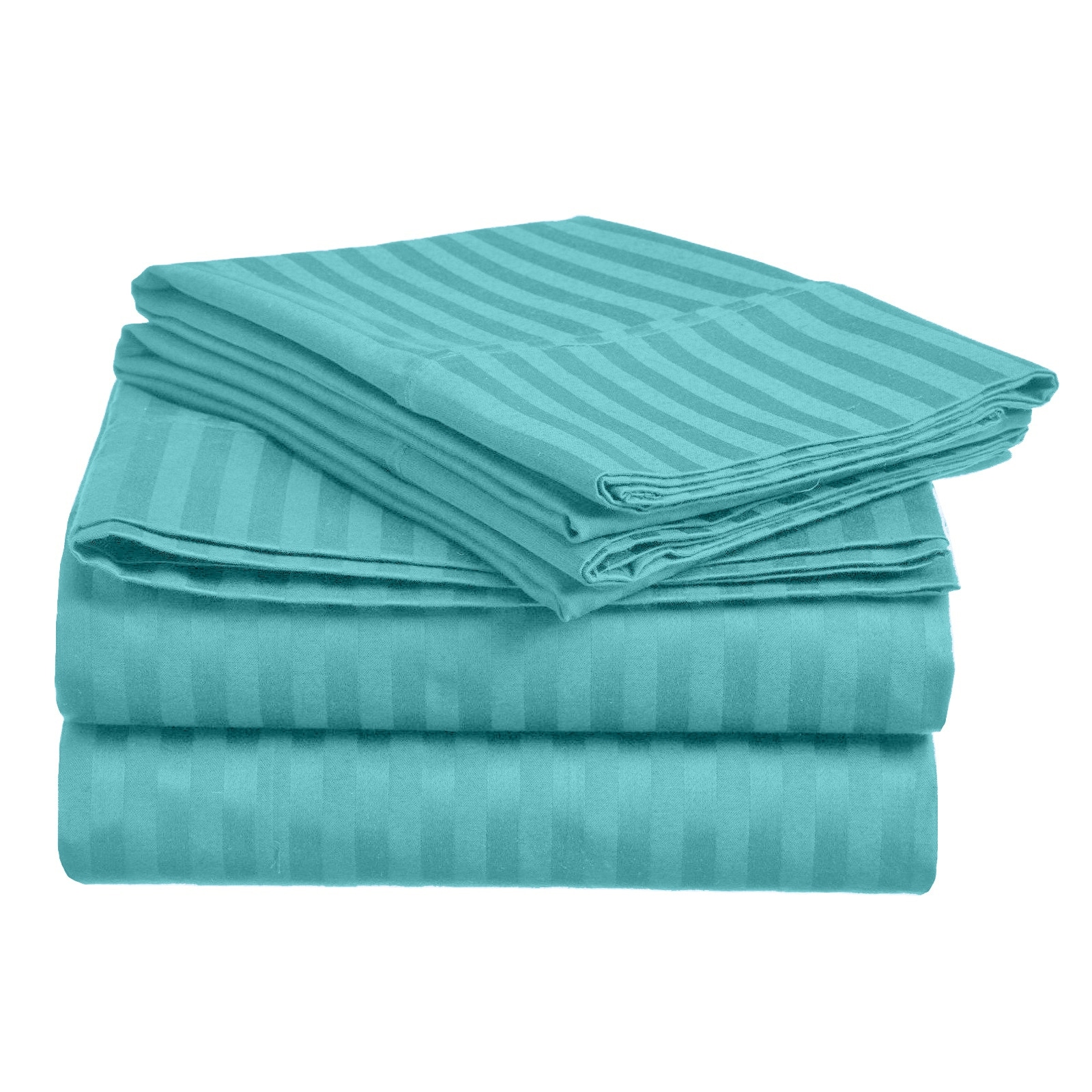 Fresh Home 1000 Thread Count Egyptian Quality Cotton Deep Pocket Dobby Stripe-image