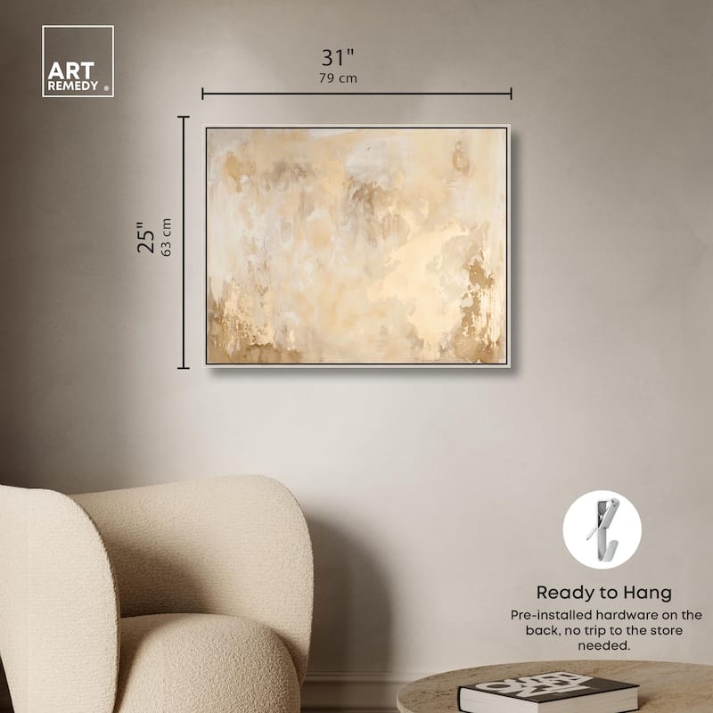 Sun Brust Gilding III Canvas by Art Remedy
