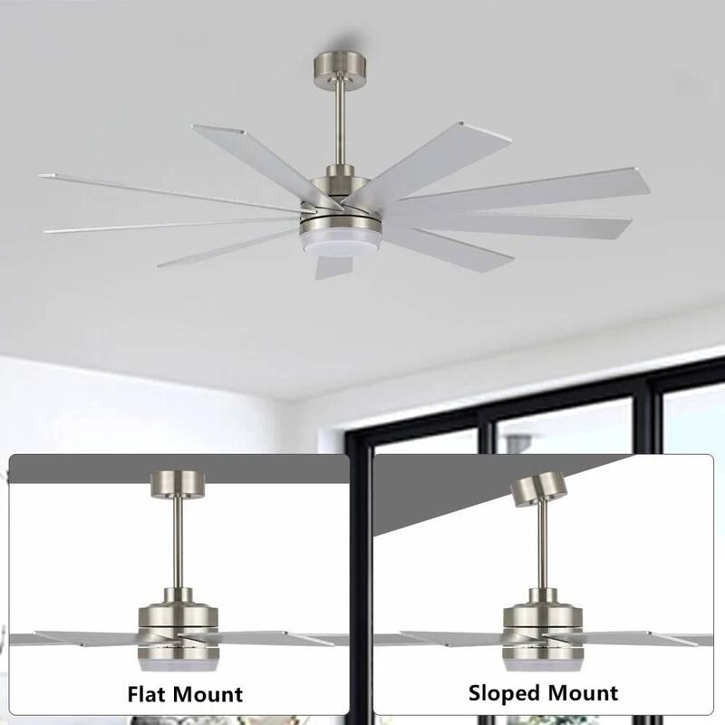 MLiAN DC Motor Indoor Ceiling Fan with Light and Remote