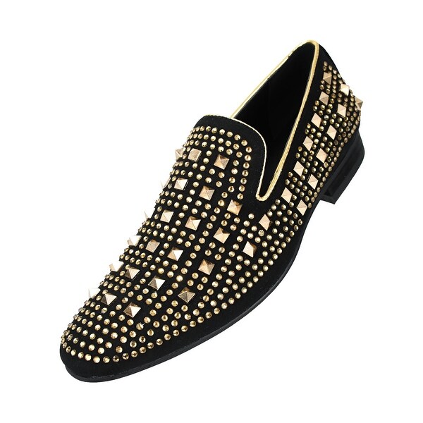 studded smoking slippers