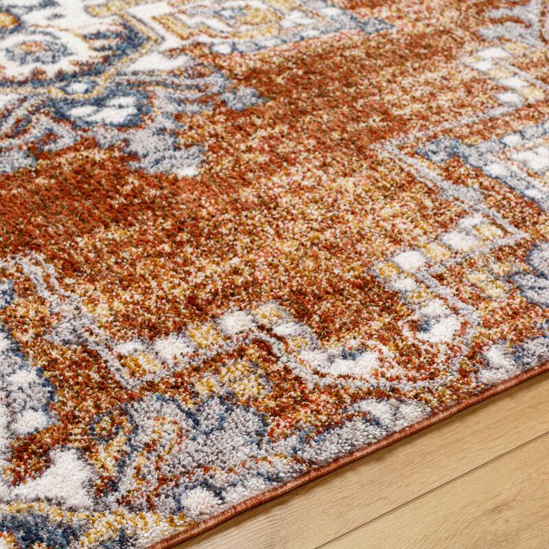 Livabliss Monet Traditional Medallion Area Rug