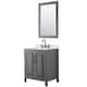 Option Dark Gray / Giotto Quartz Top / Matte Black