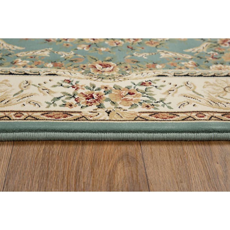 Aubusson Collection Classic Medallion Area Rug