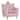 Qaba Soft Kids Sofa Chair, Single Lounger Armchair for Children with Strong Frame, Cute Pink Crown Throne for Relaxing
