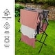 preview thumbnail 4 of 9, Clothes Drying Rack - Drying Rack for Indoor/Outdoor Use with 35lb Weight Capacity - Collapsible Drying Racks by Lavish Home