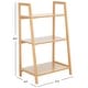 preview thumbnail 2 of 8, SAFAVIEH Home Collection Alucard 3 Tier Shelf - 21" W x 14" D x 35" H