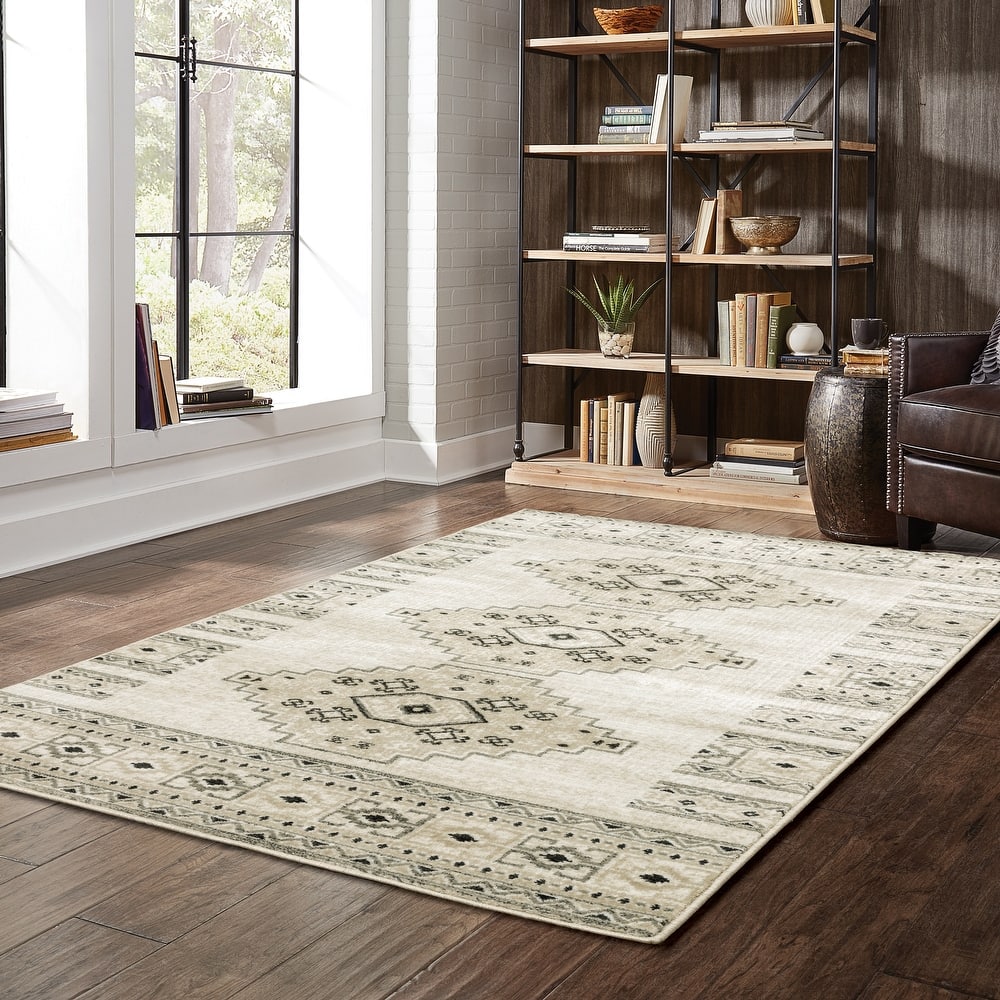 Style Haven Prescott Tribal Medallions Area Rug