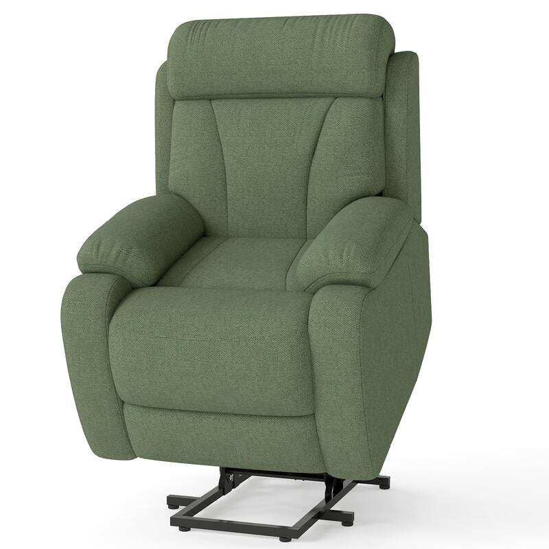 Power Lift Recliner for Elderly,Heavy Duty Lift Chair Recliners,Electric Recliner Chairs,Remote Control,Adjustable,Side Pocket