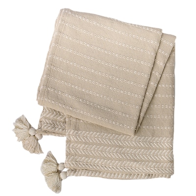 Laurel & Mayfair Gideon Oyster Throw
