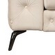 preview thumbnail 14 of 46, 63" Velvet Upholstered Loveseat Sofa with Button Tufted Back