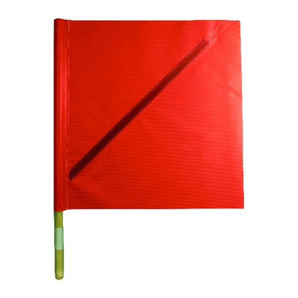 slide 1 of 1, C.H. Hanson 27 in. Red Safety Flags Polyvinyl 1 pk