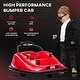preview thumbnail 4 of 5, Aosom 12V Toddler Bumper Car with Remote Control，Red